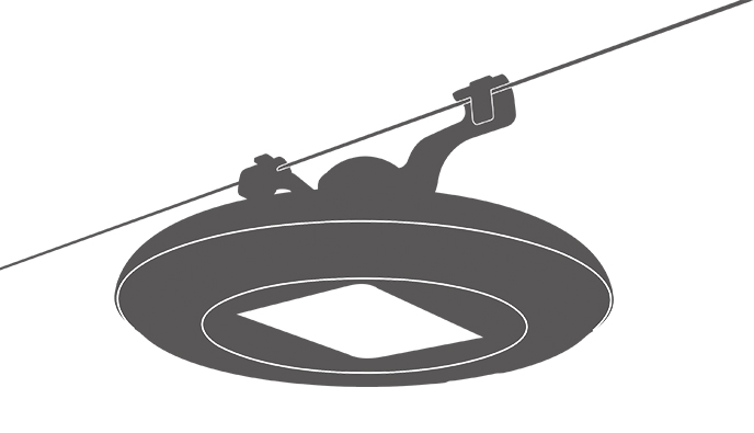 Suspended Mounted LED Street Light