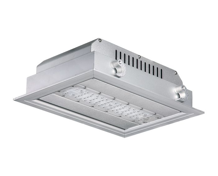 Economical 60w ATEX Recessed LED Toll station Light