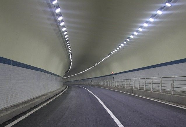 LED Tunnel Light Project in China
