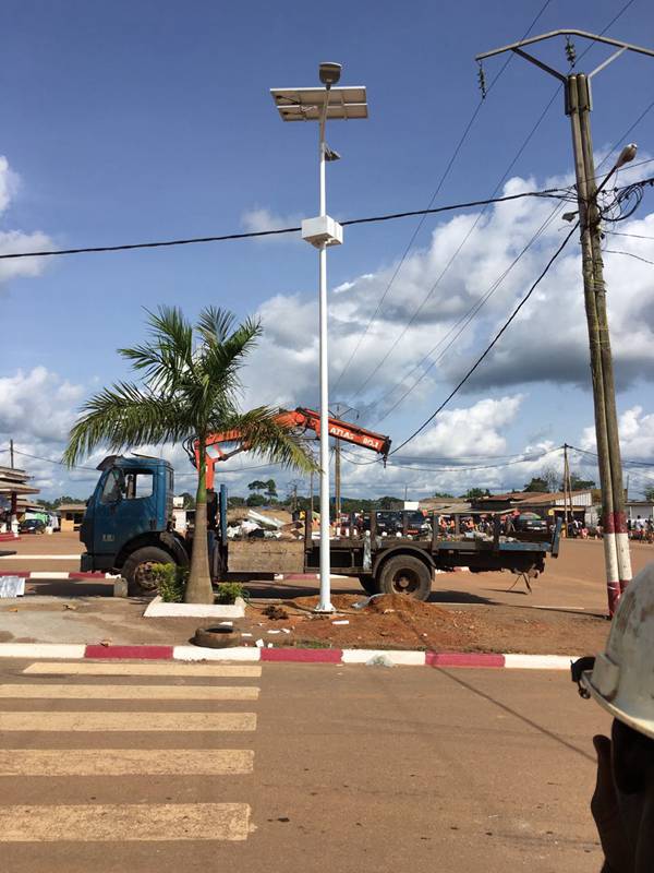 Solar Street Light in Cameroon