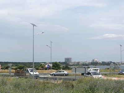 Solar Street Light Project in Ecuador