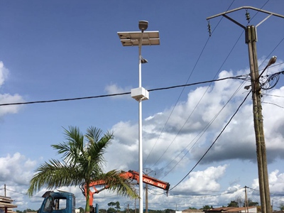 Solar Street Light Project In Mexico