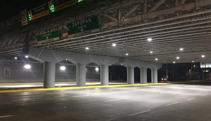 LED Tunnel Light Project in Mexico