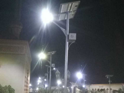 Solar Street Light Project in France