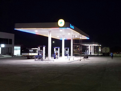 LED Canopy Light Project in Spain