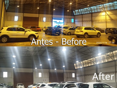 LED Canopy Light Project in Malaysia