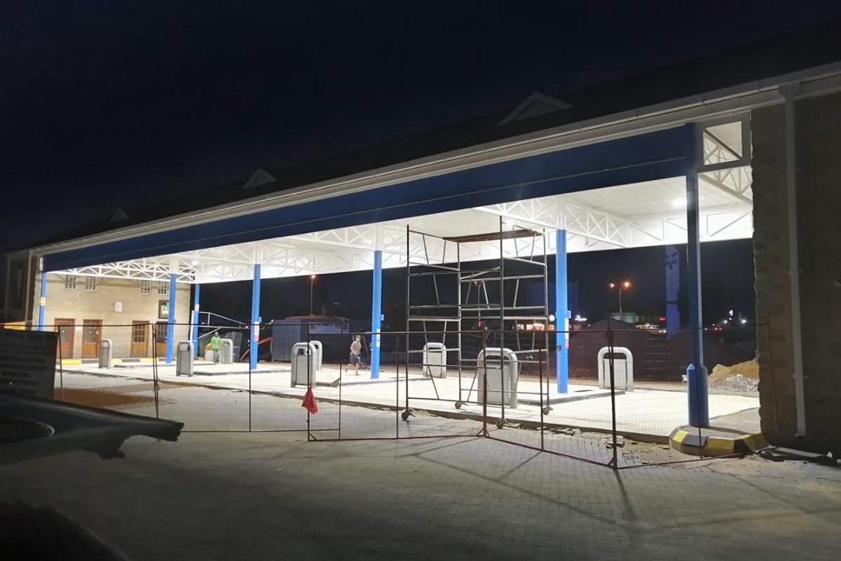 LED Gas Station Light Project In South Africa