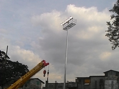 LED Flood Light Project In Czech