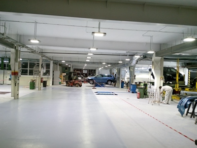 LED High Bay Light Project In UAE