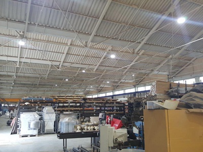 LED High Bay Light Project In Hungary