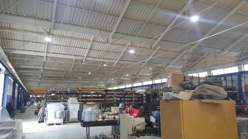 LED High Bay Light Project In Lebanon