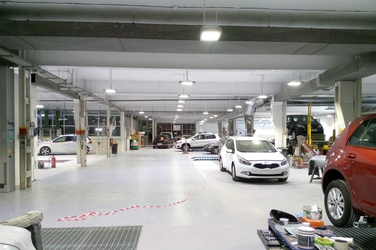 LED High Bay Light Project In Spain