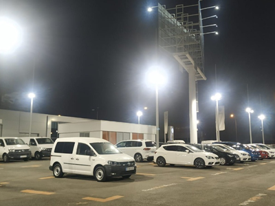 LED Flood Light Project In Greece