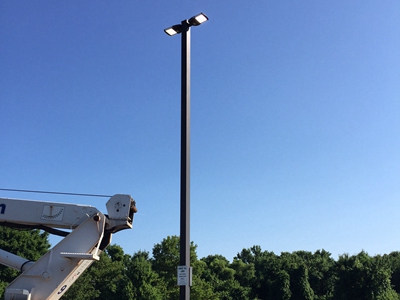 LED Parking Lot Light Project in the UK