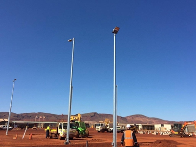 LED Parking Lot Light Project in the UK