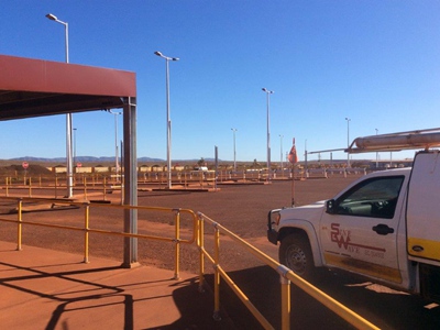 LED Parking Lot Light Project in the USA