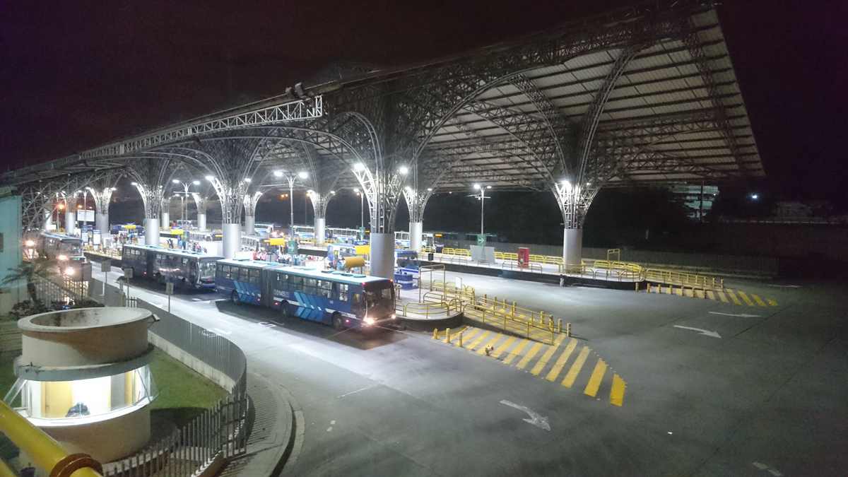 LED Parking Lot Light Project in Ecuador