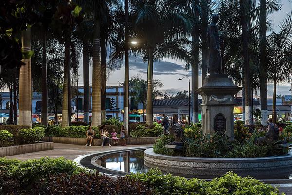 LED Garden Light Project In Colombia