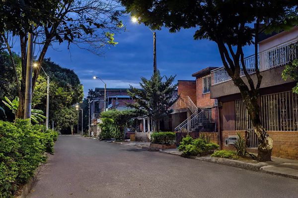 LED Garden Light Project In Colombia