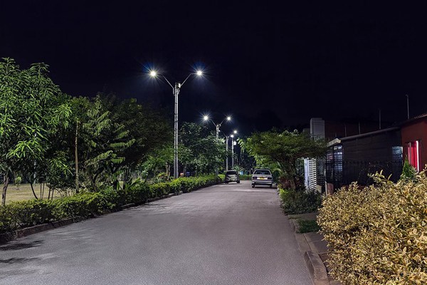 LED Garden Light Project In Colombia