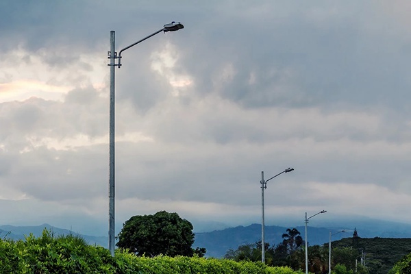 LED Garden Light Project In Colombia