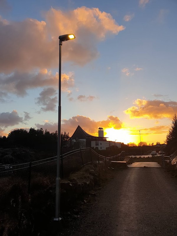 LED Street Light Project in Norway