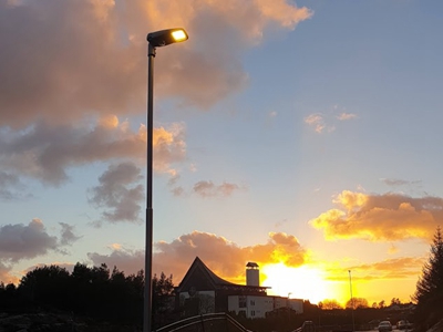 LED Street Light Project in Uruguay