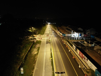 LED Street Light Project in China