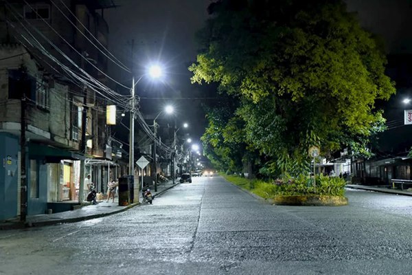LED Street Light Project in Colombia
