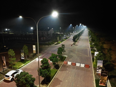 LED Street Light Project in Colombia