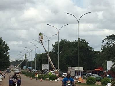 LED Street Light Project in He'nan, China