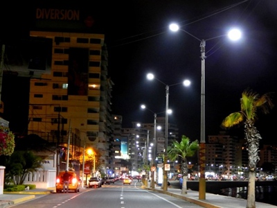 LED Street Light Project in Dubai