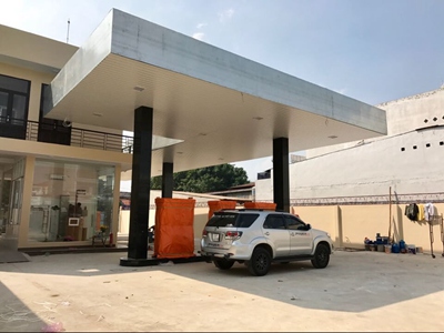 LED Gas Station Light Project In Uruguay