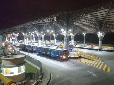 LED Gas Station Light Project In Uruguay