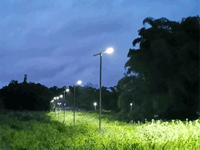 All In One Solar Street Light Project in UAE