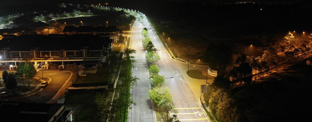 LED Street Light Project In Malaysia