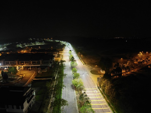 LED Street Lighting Project In Malaysia