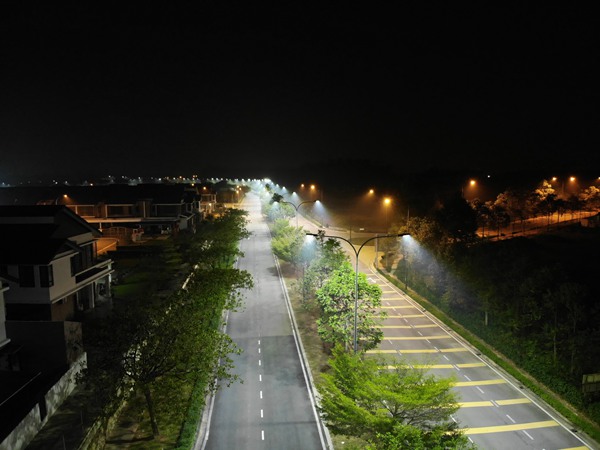 LED Street Lighting Project In Malaysia