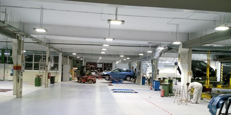 LED High Bay Light Project  For Garage