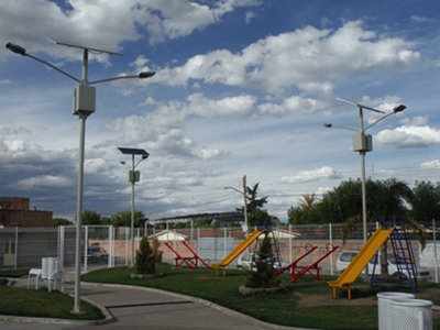 Solar LED Street Lamp Project For Park In Mexico