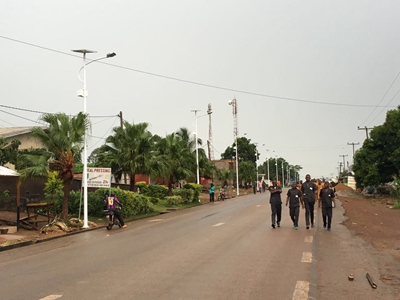 Solar LED Street Light Project In Thailand