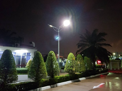 Solar LED Street Light Project In Thailand