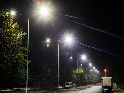 LED Street Light project in Ukraine