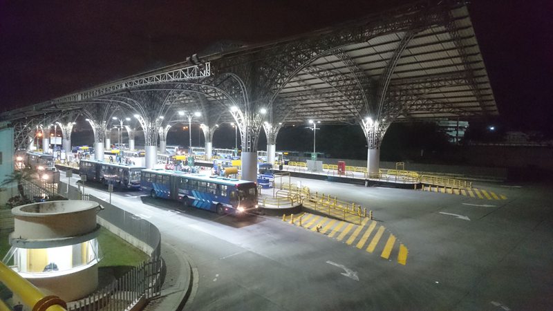 LED Bus Station Lighting Project In Ecuador