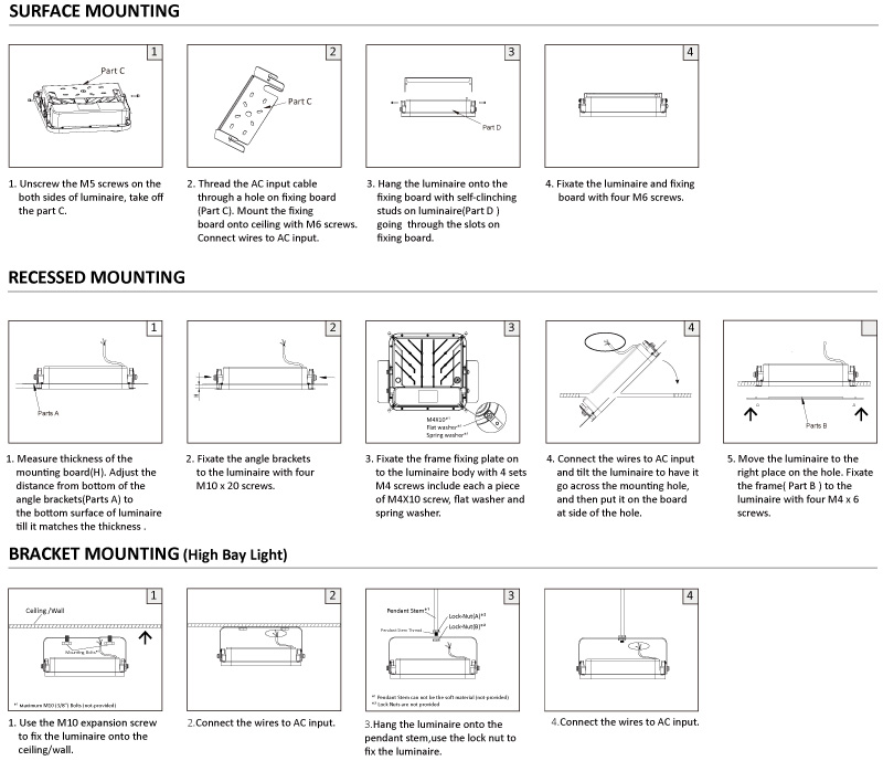 Installation of LED canopy light.jpg