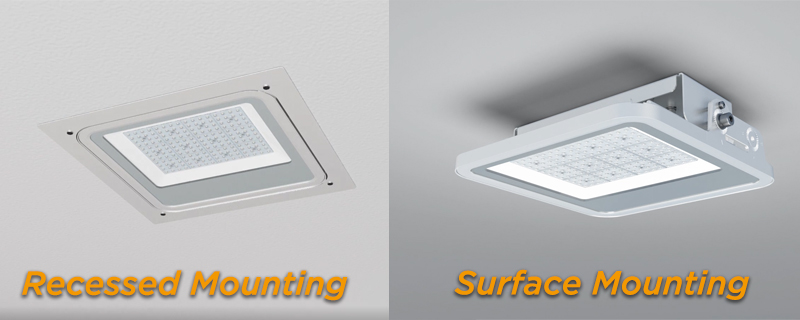 Recessed Mounting and Surface Mounting | ZGSM