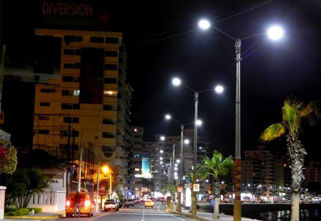 LED Street Light Project In Ecuador