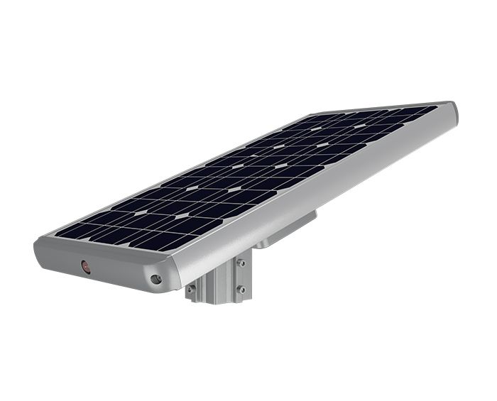 50w Solar Powered Parking Lot Lights with Microwave sensor 