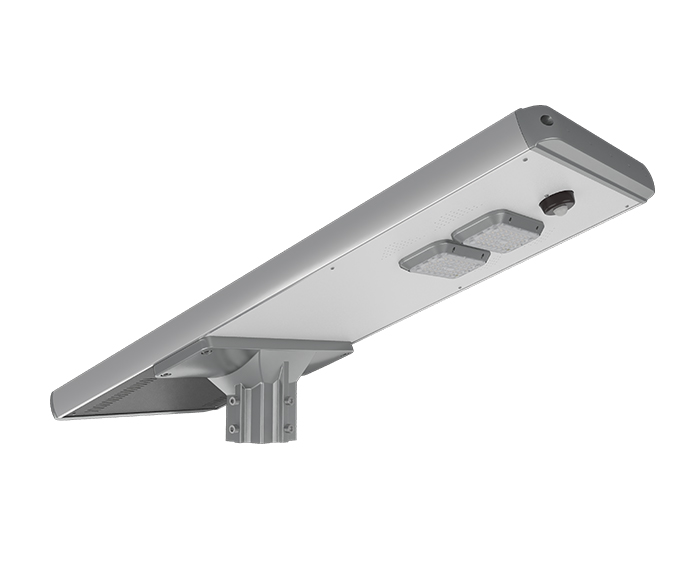 40AH Intelligent induction 50w integrated solar street light