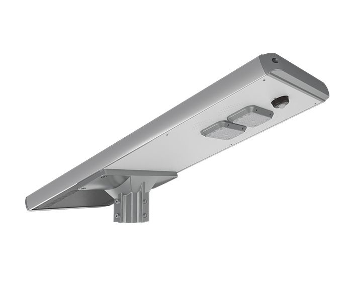 Intelligent induction 30w All In One Solar Parking lot Light